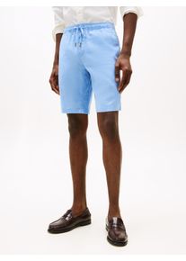 Tommy Hilfiger Herren Shorts "HARLEM PO LINEN SHORT", blau, casual, Gr. 38, Web, Obermaterial: 71% Leinen, 29% Polyester, Hosen