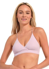 Damen Bügelloser BH "Dream Crossover Bralette", MAGIC BODYFASHION, Gr. M, lila, Obermaterial: 83% Polyamid, 17% Elasthan, unifarben, klassisch, BHs,