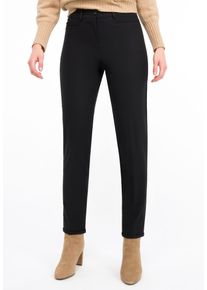 Recover Pants Damen Stoffhose "Lena", schwarz, Gr. 44, unifarben, 88% Polyamid;12% Elasthan, Hosen, mit Stecktaschen