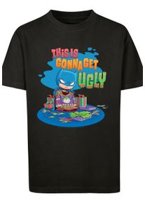 F4NT4STIC Jungen Kurzarmshirt "F4NT4STIC Kinder", schwarz, casual, Gr. 146, unifarben, 100% Baumwolle, Shirts