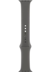 Apple Smartwatch-Armband "Sportarmband", 15-20cm, Apple Watch Modelle 38mm / 40mm / 41mm / 42mm / M/L, grau, Uhrenarmbänder