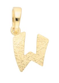 Adelia´s ADELIA ́S Damen Buchstaben-Anhänger "Damen & Herren 333 Gold Buchstabenanhänger W", Gold, gold, Gold, Schmuckanhänger, für Damen & Herren