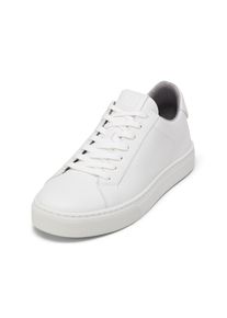 Marc O'Polo MARC O'POLO Herren Sneaker "aus edlem Rindnappaleder", Gr. 41, weiß, Obermaterial: 100% Leder, unifarben, casual, Schuhe