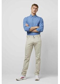 MEYER Herren Stoffhose "M5 Slim", beige, Gr. 31, unifarben, 77% Baumwolle;19% Lyocell;4% Elasthan, Hosen, Five-Pocket