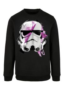 F4NT4STIC Herren Rundhalspullover "F4NT4STIC Herren", schwarz, casual, Gr. XL, unifarben, 50% Baumwolle, 50% Polyester, Pullover