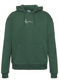 Karl Kani Herren Kapuzensweatshirt "Karl Kani Herren", grün, Gr. M, unifarben, 80% Baumwolle, 20% Polyester, Sweatshirts