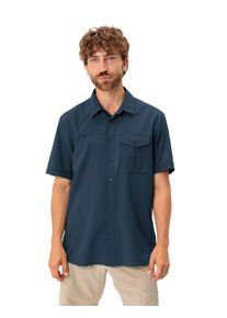 Vaude Herren Funktionshemd "MEN'S ROSEMOOR SHIRT II", blau, sportlich, Gr. XL, unifarben, Web, Obermaterial: 100% Polyester, Hemden, mit Brusttasche