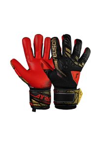 Reusch Kinder Torwarthandschuhe "Attrakt Freegel Silver Junior", gold, sportlich, Gr. 5,5, mehrfarbig, 5% Polyurethan, 51% Elastodien, 34% Polyester,
