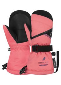 Reusch Kinder Fäustlinge "Kaden Down R-TEX XT Mitten", rosa, klassisch, Gr. 5, mehrfarbig, 80% Polyester, 10% Polyurethan, Handschuhe, mit