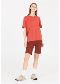WHISTLER Damen Shorts "Kodiak", rot, sportlich, Gr. 46, mehrfarbig, 94% Nylon, 6% Elasthan, Hosen, mit 4-Wege-Stretch-Material