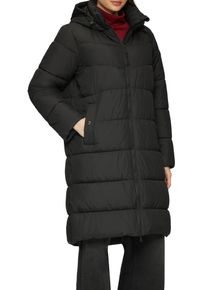 s.Oliver Damen Steppmantel, schwarz, casual, Gr. 44, unifarben, Web, Obermaterial: 100% Polyester. Futter: 100% Polyester, Mäntel, im Relaxed Fit