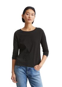 Marc O'Polo MARC O'POLO Damen Langarmshirt "in Organic Cotton-Qualität", schwarz, Basic, Gr. XL, unifarben, Obermaterial: 100% Baumwolle, Shirts
