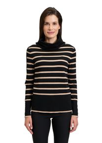 Betty Barclay Damen Strickpullover "Betty Barclay Feinstrickpullover mit Kragen", beige, modisch, Gr. 38, Strick, Obermaterial: 72% Viskose, 28%