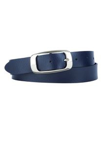 Bernd Götz BERND GÖTZ Damen Ledergürtel, blau, casual,modisch, Gr. 90, unifarben, Leder, Gürtel, im Klassiklook in vielen Wunschfarben