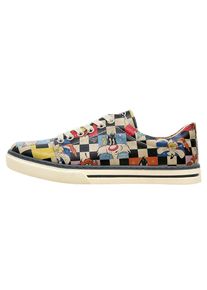 DOGO Damen Sneaker "Sneaker Looney Tunes You-Re-Despicable Damen Sneaker / Female", Gr. 38, beige, Lederimitat, Schuhe, Vegan