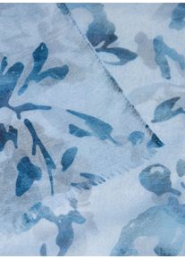 Rabe Damen Schal "Schal", blau, feminin, geblümt, 100%Polyester, Modetücher