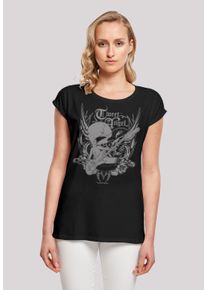 F4NT4STIC Damen T-Shirt "Looney Tunes Tweety Pie Rock", schwarz, casual, Gr. XXL, Obermaterial: 100% Baumwolle, Shirts, Print