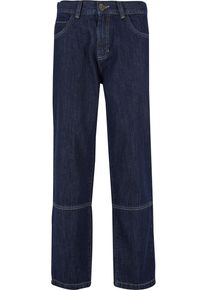 Southpole Herren Bequeme Jeans "Southpole Southpole Heat Embossed Denim Pants", blau, casual, Gr. 32, unifarben, 100% Baumwolle, Jeans