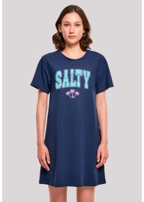 F4NT4STIC Damen T-Shirt "Beach Summer Vacation Salty", blau, casual, Gr. XXL, Obermaterial: 100% Baumwolle, Shirts, Premium Qualität