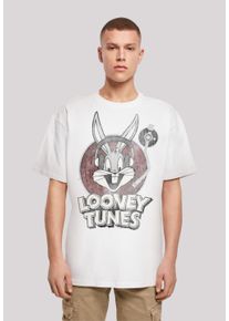 F4NT4STIC Herren T-Shirt "Looney Tunes Looney Tunes Bugs Bunny", weiß, casual, Gr. XS, Obermaterial: 100% Baumwolle, Shirts, Print