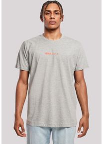 F4NT4STIC Herren T-Shirt "Kanagawa Wave Blue V2", grau, casual, Gr. XXL, Obermaterial: 100% Baumwolle, Shirts, Premium Qualität