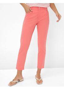 Brax Damen 5-Pocket-Hose "Style CAROLA S", rot, Gr. 84, 78% Baumwolle, 19% Lyocell, 3% Elasthan, Hosen