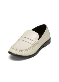 Marc O'Polo MARC O'POLO Damen Loafer "aus verdeltem Rindleder", Gr. 41, beige, Obermaterial: 100% Leder, unifarben, Schuhe