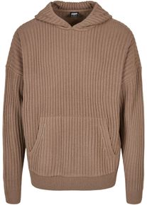 Urban Classics Herren Kapuzensweatshirt "Urban Classics Herren Knitted Hoody", grün, Gr. S, unifarben, 100% Polyacryl, Sweatshirts