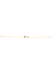Firetti Fußkette "Schmuck Geschenk Gold 333 585 Körperschmuck Singapurkette diamantiert", 25, Gelbgold 585, gold, Gelbgold 585, Fußkettchen, Made in