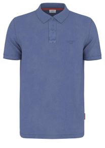 JOOP! JOOP JEANS Herren Poloshirt "Ambrosian", blau, casual, Gr. M, unifarben, Jersey, Obermaterial: 95% Baumwolle, 5% Elasthan, Shirts, Mit kurzer