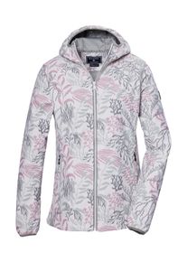 Killtec Damen Softshelljacke "KOS 56 WMN SFTSHLL JCKT", grau, sportlich, Gr. 40, Oberstoff: Oberseite: 100% Polyester, Rückseite: 100% Polyester,