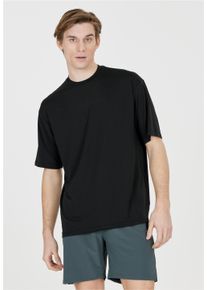 Virtus Herren Funktionsshirt "Roger", schwarz, sportlich, Gr. XL, unifarben, 84% Polyester, 16% Elasthan, Shirts, mit antibakterieller Silver