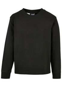 Urban Classics Jungen Longsleeve "Urban Classics Herren Boys Boxy Heavy Longsleeve", schwarz, klassisch, Gr. 158, unifarben, 100% Baumwolle, Shirts
