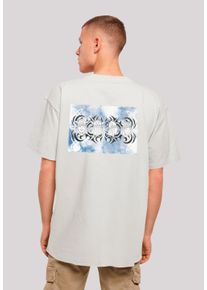 F4NT4STIC Herren T-Shirt "Wickie und die starken Männer Turn Your Head", grau, casual, Gr. L, Obermaterial: 100% Baumwolle, Shirts, Retro, Heroes of