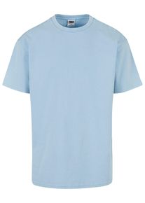 Urban Classics Herren T-Shirt "Urban Classics Herren Heavy Oversized Acid Wash Tee", blau, casual, Gr. 5XL, unifarben, 100% Baumwolle, Shirts