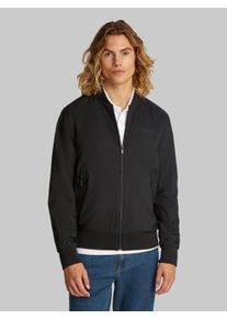 Calvin Klein Herren Bomberjacke "MATTE BOMBER", schwarz, casual, Gr. M, unifarben, Web, Obermaterial: 100% Polyester, Jacken, mit Label
