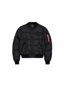 Herren Bomberjacke "Alpha Industries Men - Bomber Jackets MA-1 Puffer Bomber", schwarz, Gr. XXL, Alpha Industries, Obermaterial: 100% Polyester,