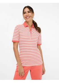 Brax Damen Poloshirt "Style CLEO", rot, Gr. 36, 97% Baumwolle, 3% Elasthan, Shirts