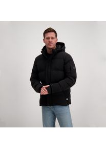 Cars Jeans Herren Winterjacke "Jacke Bronx", schwarz, modisch, Gr. XXL, unifarben, Web, Obermaterial: 90% Nylon, 10% Elasthan, Jacken