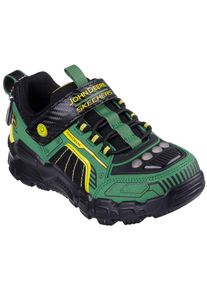 Skechers Kinder Sneaker "ADVENTURE TRACK - JOHN DEERE", Gr. 31, bunt, Lederimitat, Textil, kontrastfarbene Details, casual, Schuhe, Klettschuh im