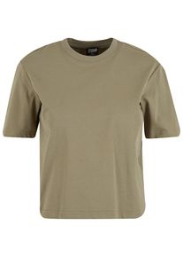 Urban Classics Herren T-Shirt "Urban Classics Ladies Sorona Loose Fit Tee", grün, casual, Gr. L, unifarben, 70% Baumwolle, 30% Polyester (Sorona),