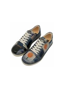 DOGO Damen Sneaker "Sneaker Be Different Damen Sneaker / Female", Gr. 37, blau, Lederimitat, Schuhe, Vegan