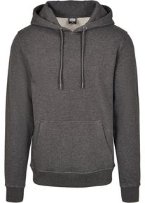 Urban Classics Herren Sweatshirt "Urban Classics Herren Basic Sweat Hoody", grau, Gr. M, unifarben, 63% Baumwolle, 37% Polyester, Sweatshirts