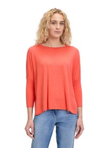 Betty Barclay Damen Strickpullover "Betty Barclay Strickpullover mit 3/4 Arm", rot, casual, Gr. 36, Strick, Obermaterial: 53% Baumwolle, 42% Viskose,