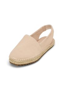 Marc O'Polo MARC O'POLO Damen Espadrille "aus Suede-Ziegenleder", Gr. 39, beige, Obermaterial: 100% Leder (Ziege), unifarben, Schuhe