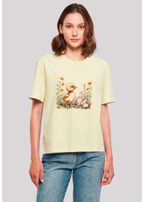 F4NT4STIC Damen T-Shirt "Niedliche Enten Ostereier", gelb, casual, Gr. XXL, Obermaterial: 100% Baumwolle, Shirts, Premium Qualität