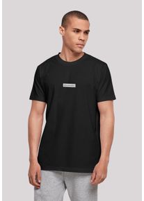 F4NT4STIC Herren T-Shirt "Happy People Only Good Vibes", schwarz, casual, Gr. XL, Obermaterial: 100% Baumwolle, Shirts, Print