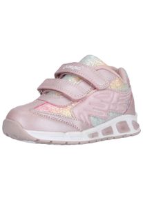 ZIGZAG Kinder Sneaker "Roseau", Gr. 35, rosa, Kunstfaser, Polyurethane, casual, Schuhe, mit blinkender Leucht-LED-Sohle