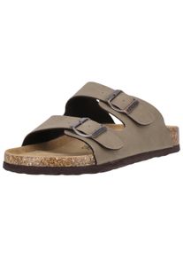 CRUZ Herren Sandale "Shawnee", Gr. 46, grau, Leder, casual, Schuhe, mit ergonomischem Fußbett
