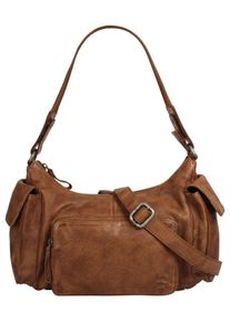 SPIKES & SPARROW Damen Henkeltasche, SPIKES & SPARROW, braun, Leder, vintage, Taschen, echt Leder